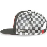 Gorra trucker plana negra y blanca Mario Kart CASF JU1 Super Mario Bros. de Capslab