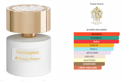 Cassiopea Tiziana Terenzi para Hombres y Mujeres
