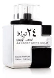 24 CARAT WHITE GOLD Lattafa perfume UNISEX 100ml