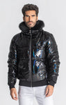 CHAQUETA BRILLANTE NEGRA DALLAS