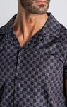 CAMISA HAWAIANA NEGRA CLONE