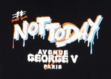 CAMISETA GV PARIS NOT TODAY BLACK