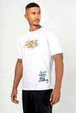 CAMISETA OSO GRAFFITI LV-53 WHITE