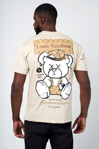 CAMISETA OSITO BEIGE Referencia: LV62