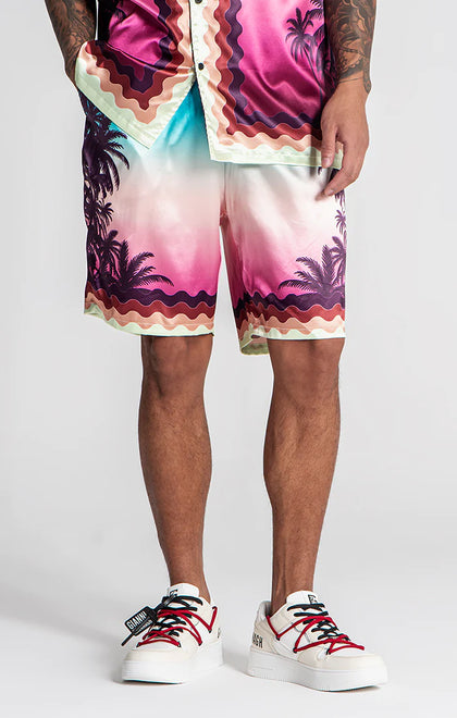 PANTALONES CORTOS MULTICOLOR TROPICANA