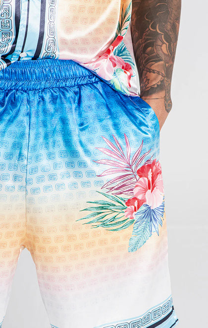 PANTALONES CORTOS AZULES TROPICANA
