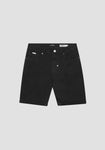 DENIM SHORTS OZZY SKINNY FIT IN NEGRO