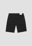 DENIM SHORTS OZZY SKINNY FIT IN NEGRO