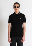 POLO REGULAR FIT IN PIQUE DI COTO NEGRO