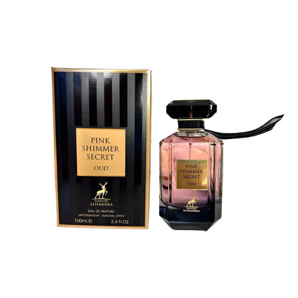 Perfume Maison Alhambra Pink Shimmer Secret OUD Eau de Parfum 100ml