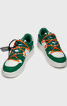 GREEN WRAPPED SNEAKERS