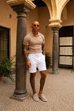RAVELLO TAILORED SHORTS - WHITE