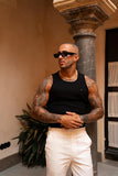 CANNES LUXE VEST - BLACK