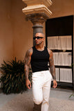 CANNES LUXE VEST - BLACK