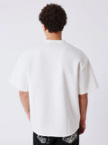 CAMISETA DE MANGA CORTA BANDANA BLANCA