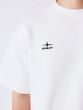 CAMISETA DE MANGA CORTA BANDANA BLANCA
