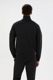 Rimini track jacket black mono