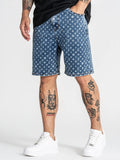 PANTALONES CORTOS VAQUEROS MONOGRAMA AZULES