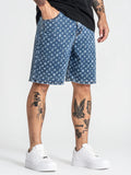 PANTALONES CORTOS VAQUEROS MONOGRAMA AZULES