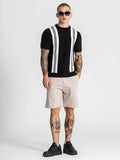 CAMISETA DE PUNTO NEGRA TOWER
