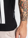 CAMISETA DE PUNTO NEGRA TOWER