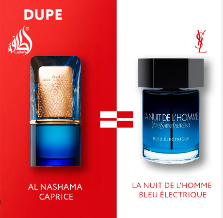 Al Nashama Caprice Lattafa Perfumes unisex 100ml
