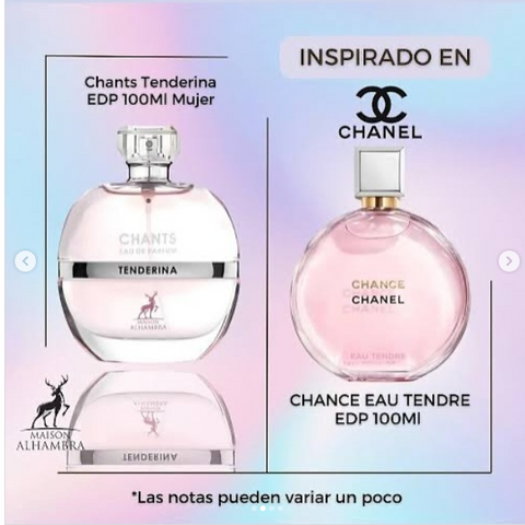 Chants Tenderina Maison Alhambra para Mujeres