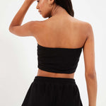 Top bandeau Concetto negro