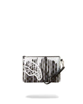 POCHETTE SPRAYGROUND PLATINUM DRIPS POUCHETTE NEGRO