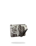 POCHETTE SPRAYGROUND PLATINUM DRIPS POUCHETTE NEGRO