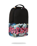 MOCHILA SPRAYGROUND GRAFFITTI MONEY STASH BACKPACK NEGRO