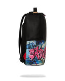 MOCHILA SPRAYGROUND GRAFFITTI MONEY STASH BACKPACK NEGRO