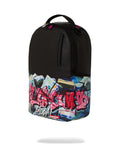 MOCHILA SPRAYGROUND GRAFFITTI MONEY STASH BACKPACK NEGRO