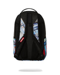 MOCHILA SPRAYGROUND GRAFFITTI MONEY STASH BACKPACK NEGRO