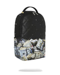 MOCHILA SPRAYGROUND QUILTED MONEY STASH STUDDED BACKPACK NEGRO