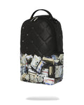 MOCHILA SPRAYGROUND QUILTED MONEY STASH STUDDED BACKPACK NEGRO