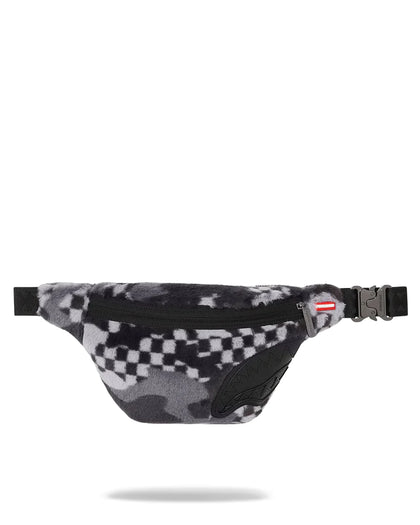 SPRAYGROUND WAIST BAG FLOCK 3AM CROSSBODY BLACK