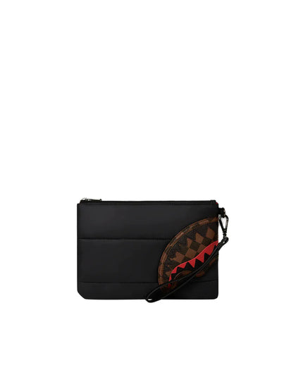 POCHETTE SPRAYGROUND SIP PUFFER POUCHETTE NEGRO