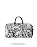 BOLSA SPRAYGROUND DOODLE DUFFLE BLANCO