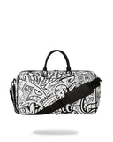 BOLSA SPRAYGROUND DOODLE DUFFLE BLANCO