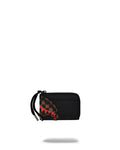 BILLETERA SPRAYGROUND WHITE 3AM FUR WALLET GRIS