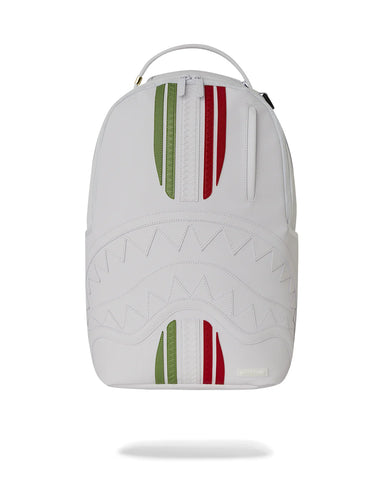 SPRAYGROUND Italy Racing Stripes Backpack blanco