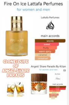 Fire On Ice Lattafa Perfumes para Hombres y Mujeres