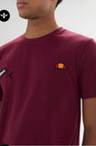 Camiseta Floran Tee Burgundy Ellesse