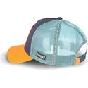 Gorra trucker azul marino y naranja Son Goku Super Saiyan Blue CAS GOK2 Dragon Ball de Capslab