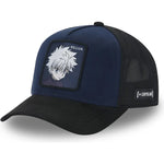 Gorra trucker azul marino y negra Killua Zoldyck HU5 Hunter x Hunter de Capslab