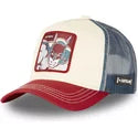 Gorra trucker beige, azul marino y roja Batman DC5 VIN2 DC Comics de Capslab