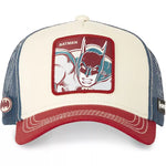 Gorra trucker beige, azul marino y roja Batman DC5 VIN2 DC Comics de Capslab