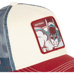 Gorra trucker beige, azul marino y roja Batman DC5 VIN2 DC Comics de Capslab