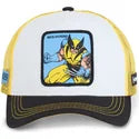 Gorra trucker blanca, amarilla y negra Wolverine WOL2 Marvel Comics de Capslab